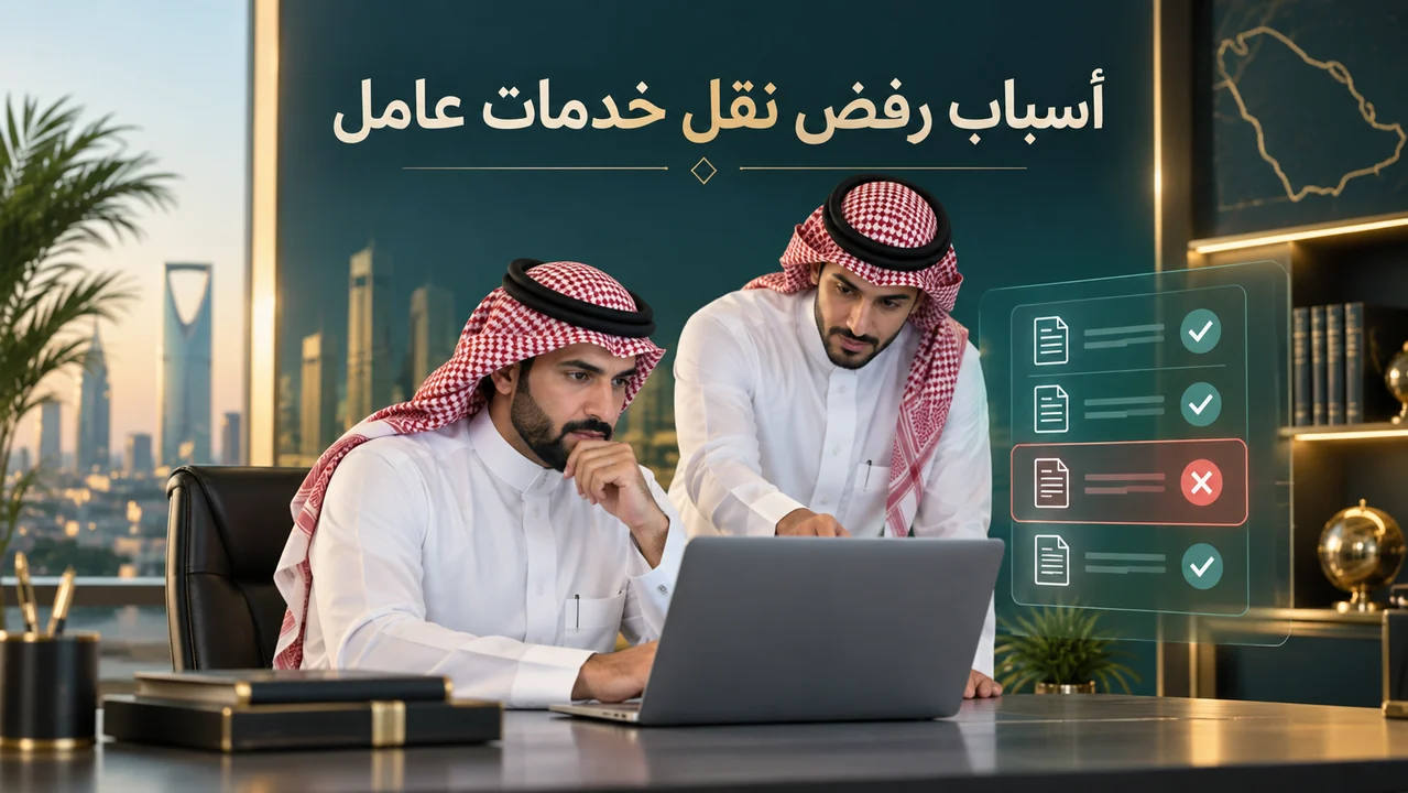 أسباب رفض نقل خدمات عامل عبر قوى وطريقة الحل 2026