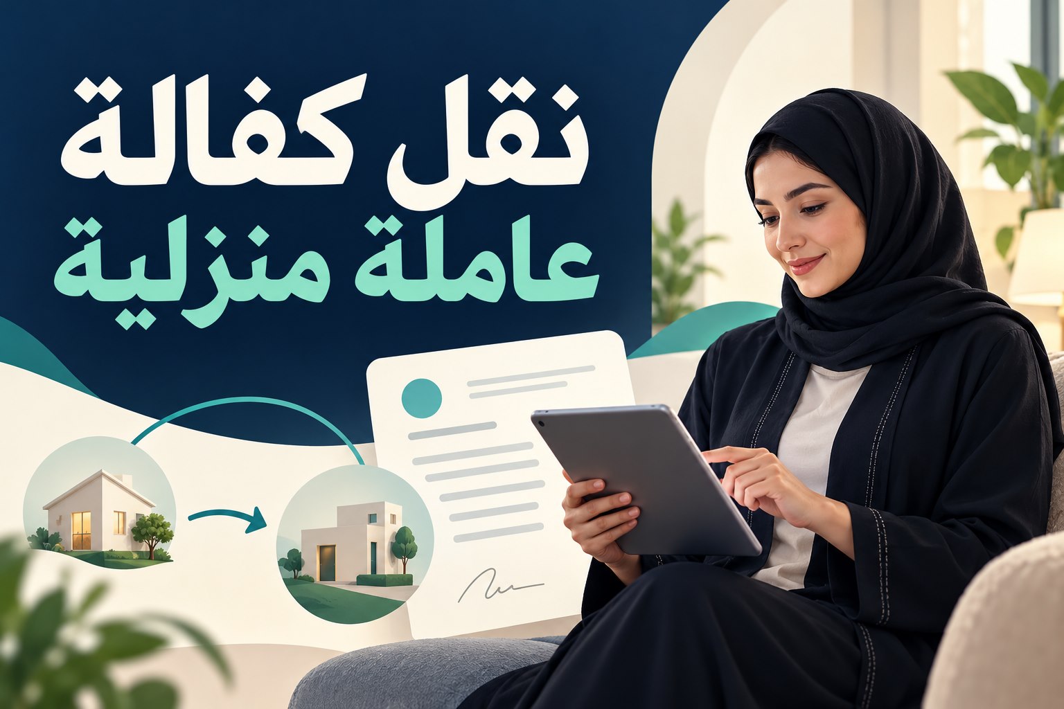 نقل كفالة عاملة منزلية عبر مساند: الشروط والخطوات وأسباب تعثر الطلب