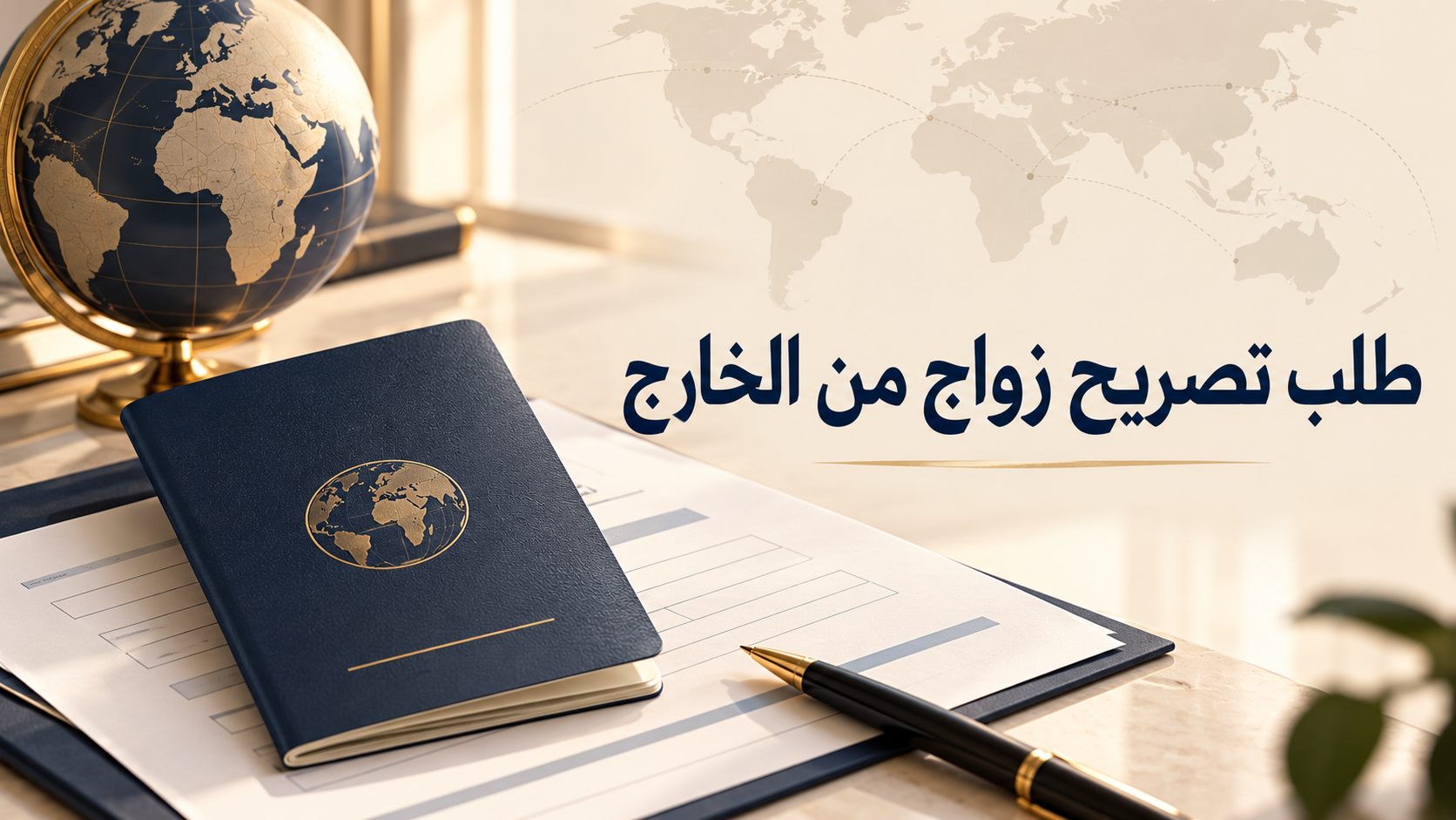 نموذج طلب تصريح زواج من الخارج: الصيغة والبيانات قبل التقديم