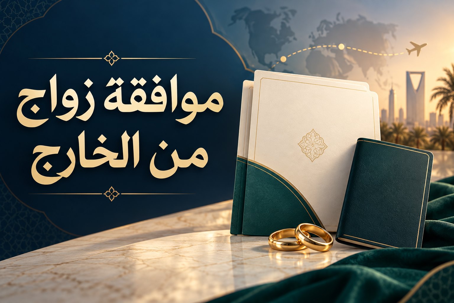 كيفية استخراج موافقة زواج من الخارج للسعودي: الأوراق وخطوات التقديم