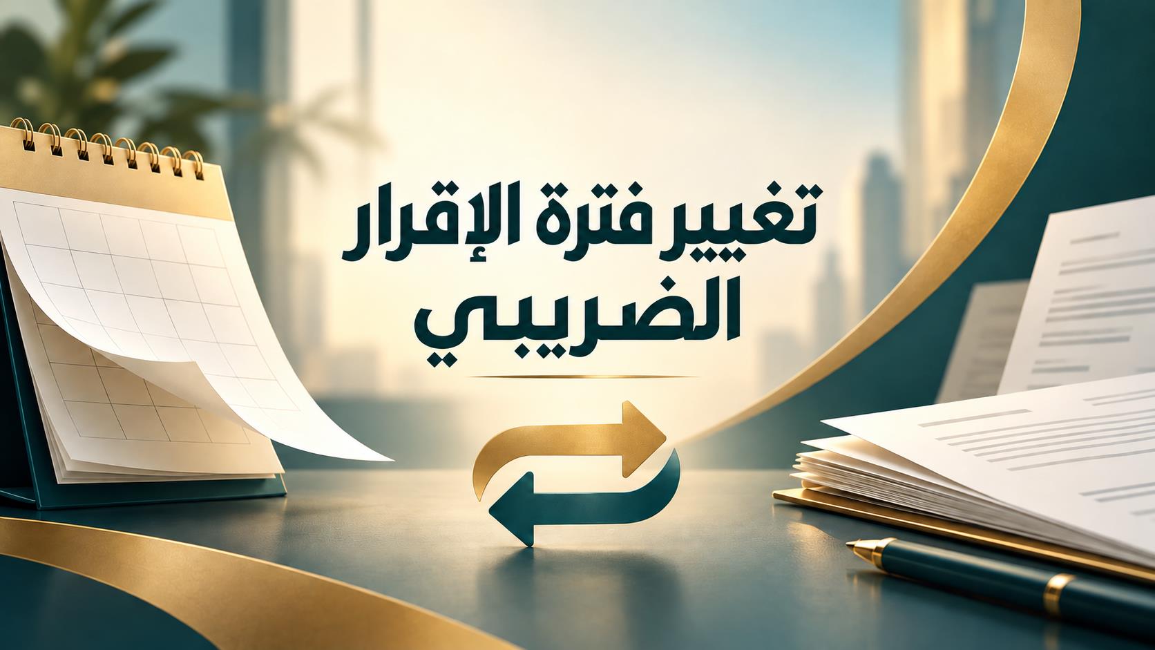تغيير فترة الإقرار الضريبي من ربع سنوي إلى شهري والعكس: الخطوات والمتابعة